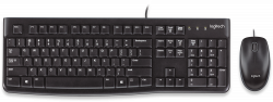 B-Grade MK120 Wired Desktop Keyboard and Optical Mouse